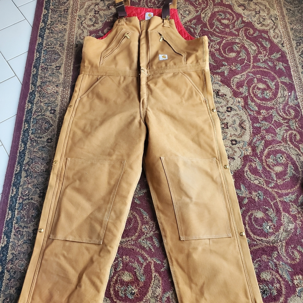 Men's Carhartt Bibs 42 x 30